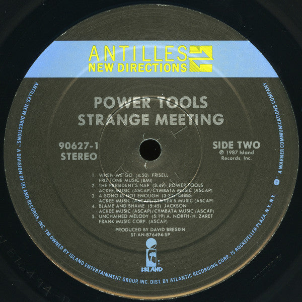 Power Tools : Strange Meeting (LP, Album)