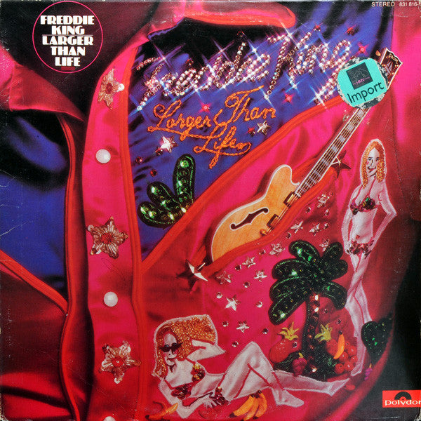 Freddie King : Larger Than Life (LP, Album, RE)