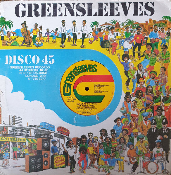 Winston Hussey ~ Joe Grine Last Night (Vinyl) - Djungel & Jazz