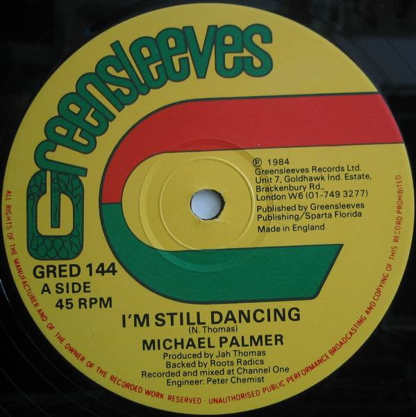 Michael Palmer / Robert French ~ I'm Still Dancing / No War (Vinyl) - Djungel & Jazz