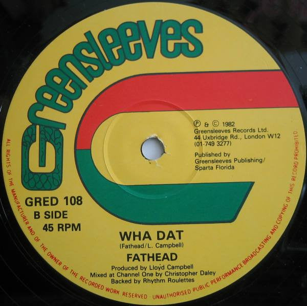 Fathead ~ It's Me (Vinyl) - Djungel & Jazz