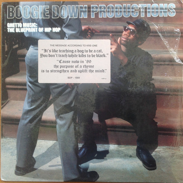 Boogie Down Productions ~ Ghetto Music: The Blueprint Of Hip Hop (Vinyl) - Djungel & Jazz