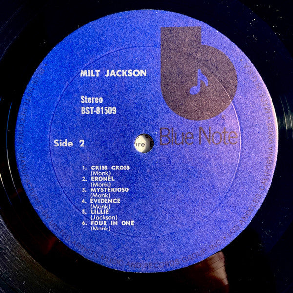 Milt Jackson With John Lewis , Percy Heath, Kenny Clarke, Lou Donaldson And The Thelonious Monk Quintet ~ Milt Jackson With John Lewis, Percy Heath, Kenny Clarke, Lou Donaldson And The Thelonious Monk Quintet (Vinyl) - Djungel & Jazz