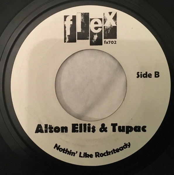 Buju Banton & Richie Spice / Alton Ellis & Tupac* : The Sensi Rock / Nothin' Like Rocksteady (7", Unofficial)