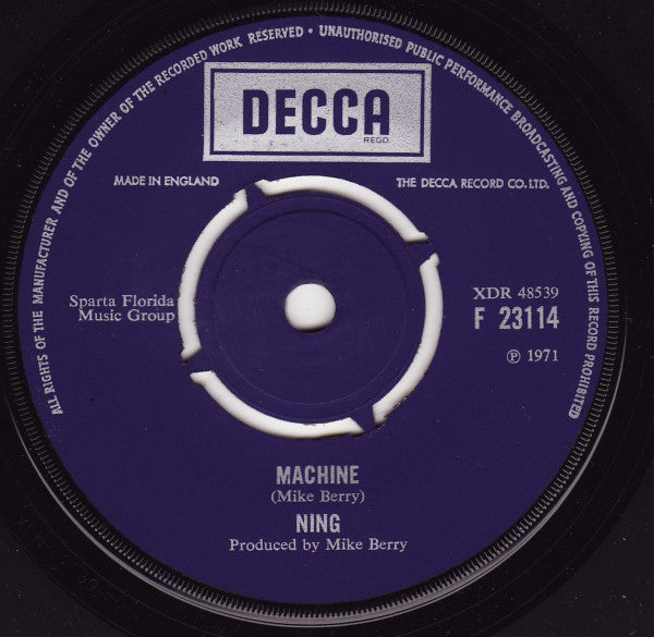 Ning ~ Machine (Vinyl) - Djungel & Jazz