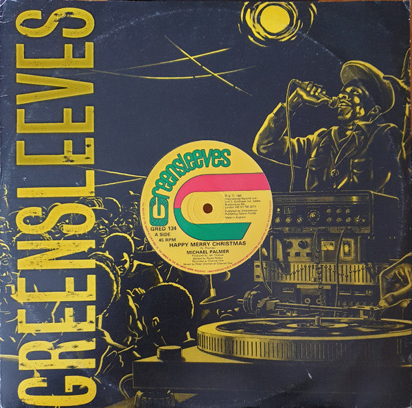 Michael Palmer : Happy Merry Christmas / Different Love (12")