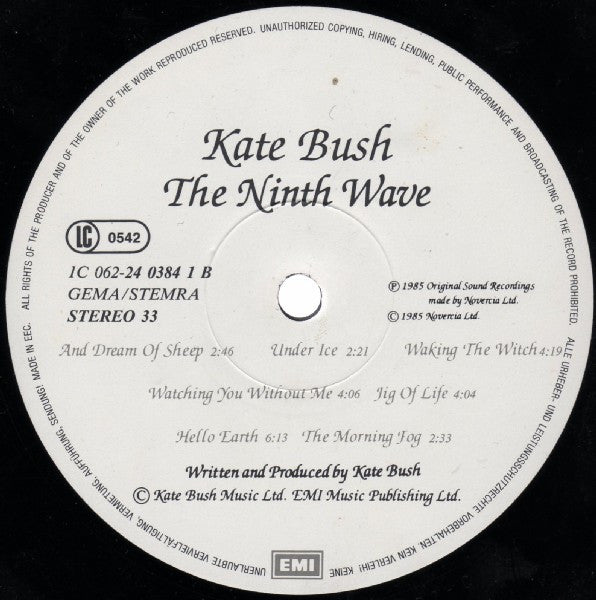 Kate Bush : Hounds Of Love (LP, Album)