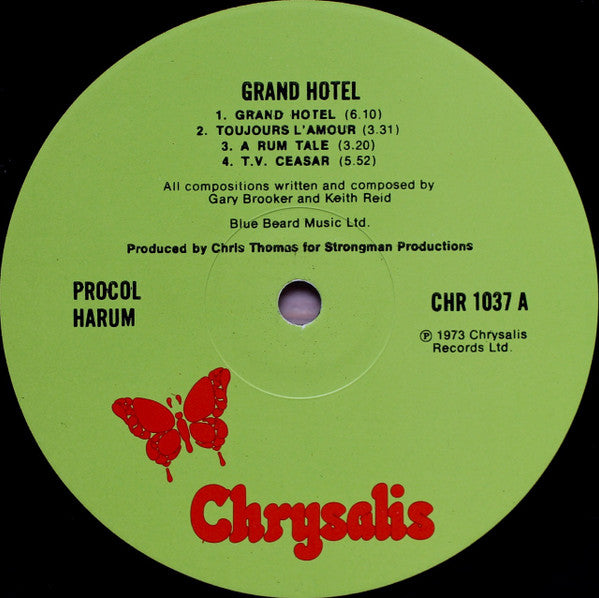 Procol Harum ~ Grand Hotel (Vinyl) - Djungel & Jazz