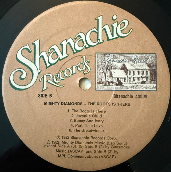 The Mighty Diamonds : The Roots Is There (LP, Album)
