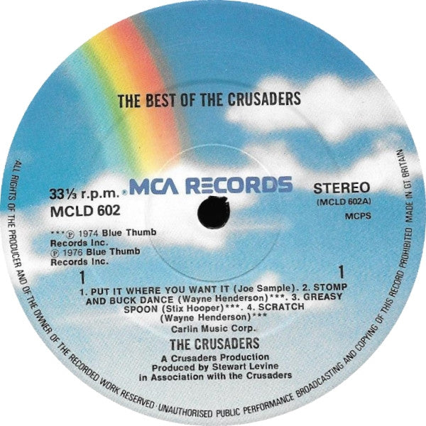 The Crusaders ~ The Best Of The Crusaders (Vinyl) - Djungel & Jazz