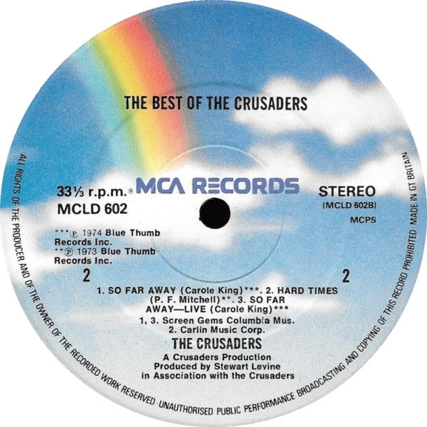 The Crusaders ~ The Best Of The Crusaders (Vinyl) - Djungel & Jazz