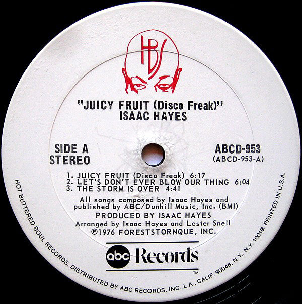 Isaac Hayes ~ Juicy Fruit (Disco Freak) (Vinyl) - Djungel & Jazz