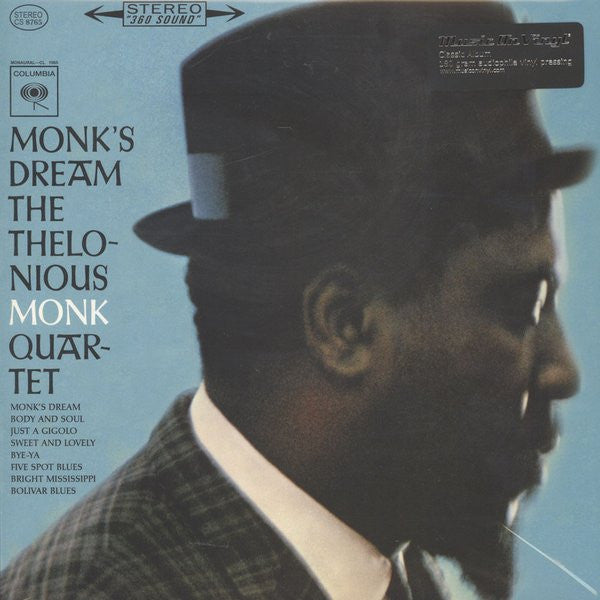 The Thelonious Monk Quartet ~ Monk's Dream (Vinyl) - Djungel & Jazz