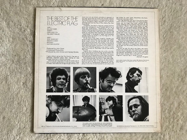 The Electric Flag ~ The Best Of The Electric Flag (Vinyl) - Djungel & Jazz