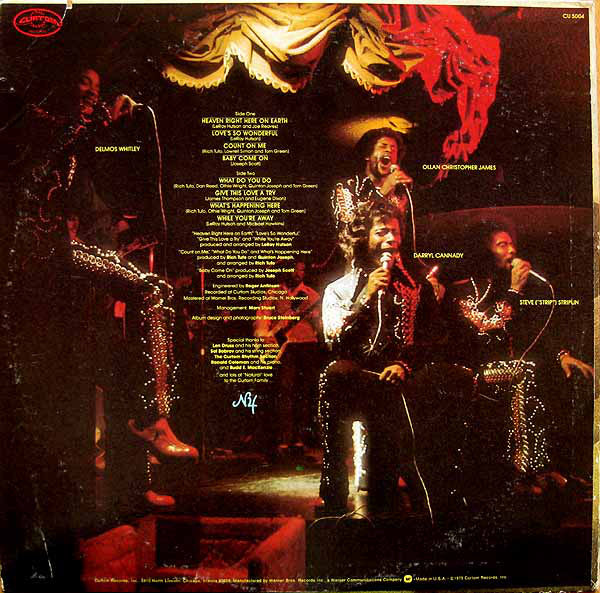 The Natural Four ~ Heaven Right Here On Earth (Vinyl) - Djungel & Jazz