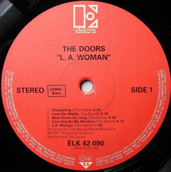 Doors ~ L.A. Woman (Vinyl) - Djungel & Jazz