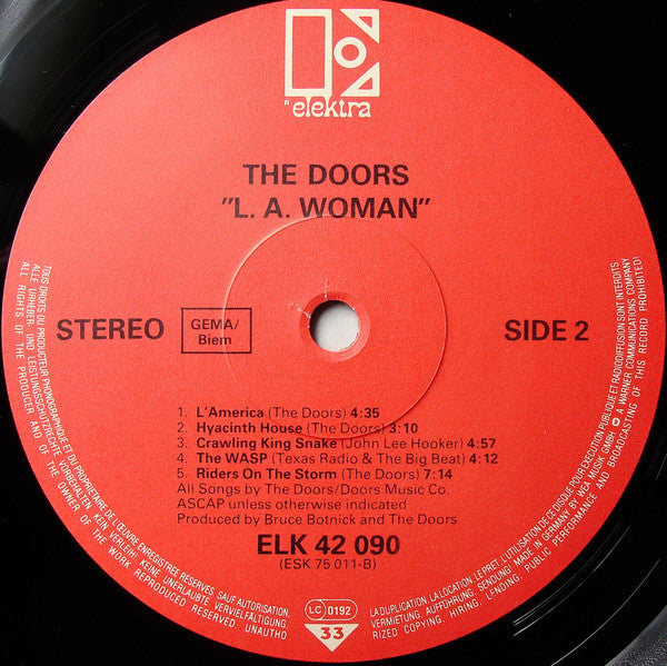 Doors ~ L.A. Woman (Vinyl) - Djungel & Jazz