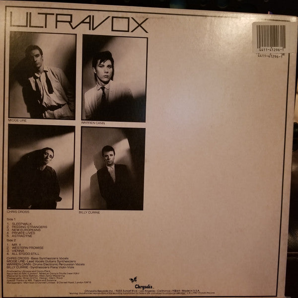 Ultravox ~ Vienna (Vinyl) - Djungel & Jazz