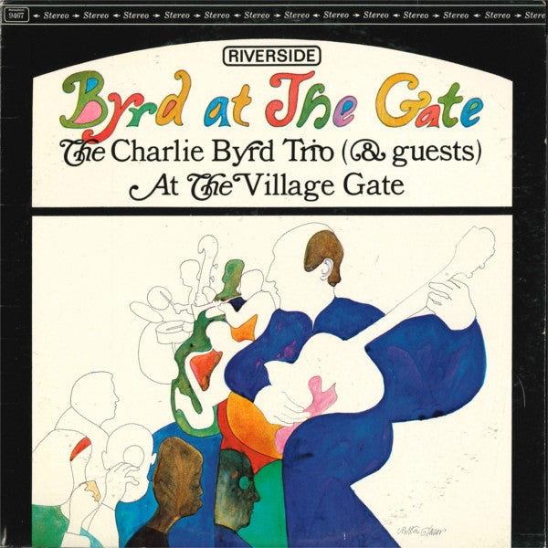 Charlie Byrd Trio And Guests* : Byrd At The Gate (LP, Album, RE)