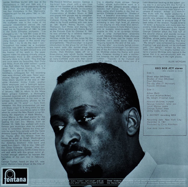 Howard McGhee ~ The Sharp Edge (Vinyl) - Djungel & Jazz