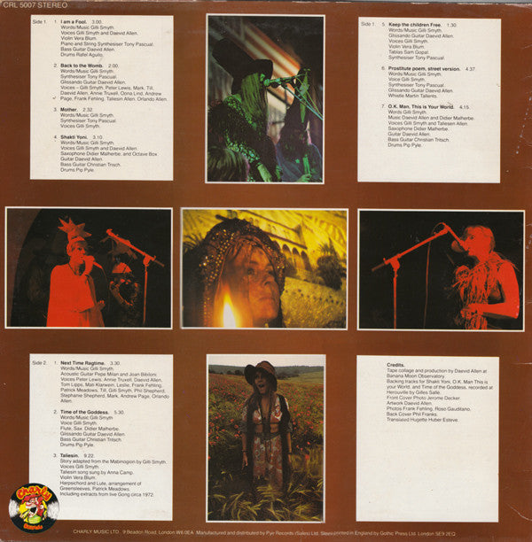 Gilli Smyth ~ Mother (Vinyl) - Djungel & Jazz