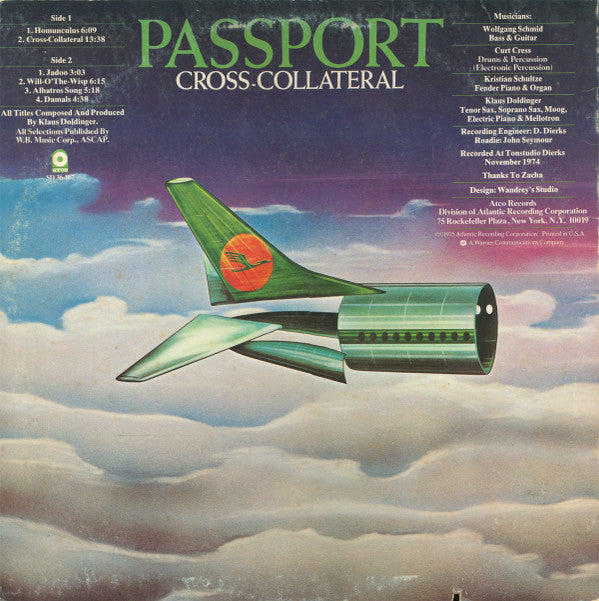 Passport ~ Cross-Collateral (Vinyl) - Djungel & Jazz