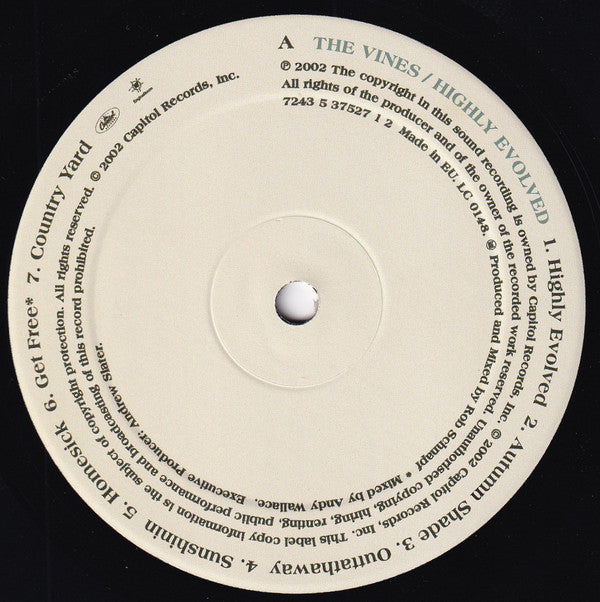 The Vines ~ Highly Evolved (Vinyl) - Djungel & Jazz