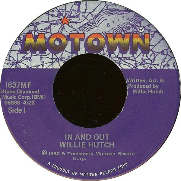 Willie Hutch ~ In And Out (Vinyl) - Djungel & Jazz