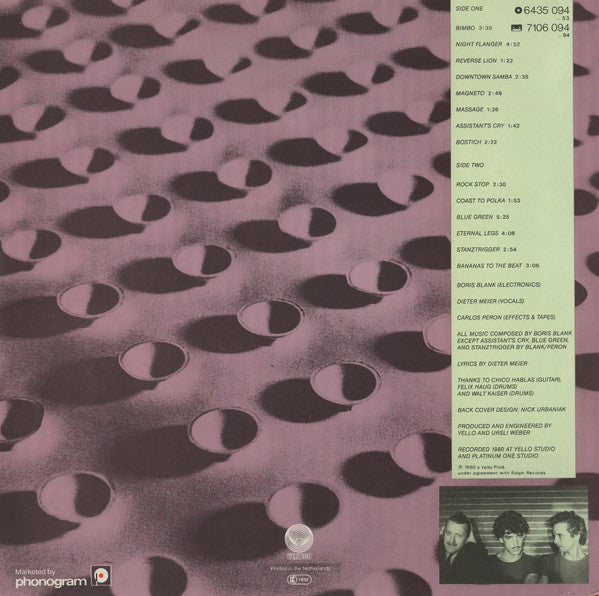 Yello ~ Solid Pleasure (Vinyl) - Djungel & Jazz