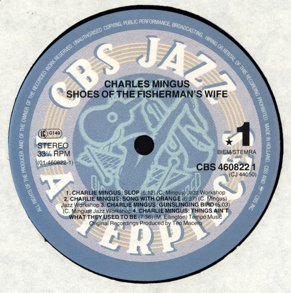 Charles Mingus ~ Shoes Of The Fisherman's Wife (Vinyl) - Djungel & Jazz