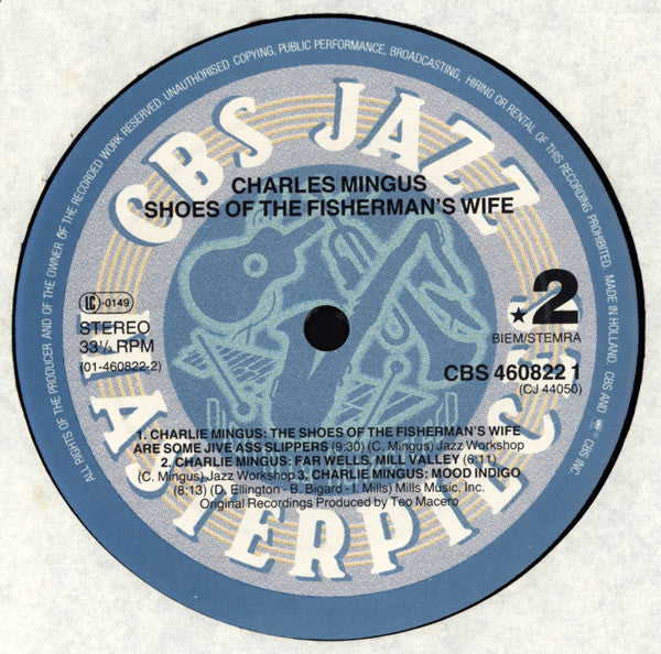 Charles Mingus ~ Shoes Of The Fisherman's Wife (Vinyl) - Djungel & Jazz