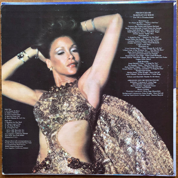 Freda Payne ~ Payne And Pleasure (Vinyl) - Djungel & Jazz