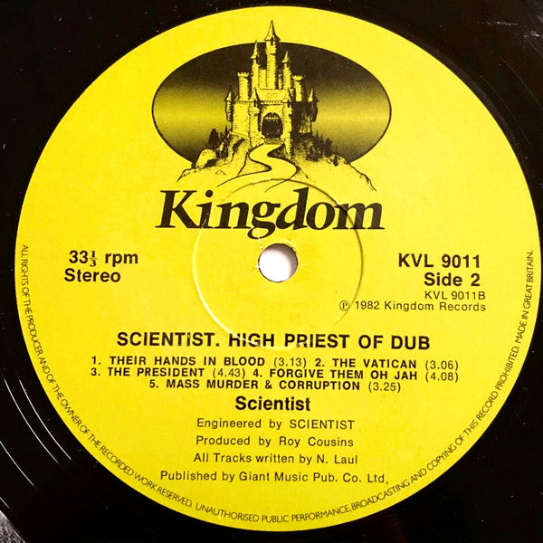 Scientist : High Priest Of Dub (LP)