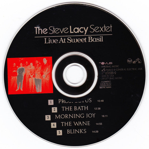 The Steve Lacy Sextet ~ Live At Sweet Basil (Vinyl) - Djungel & Jazz