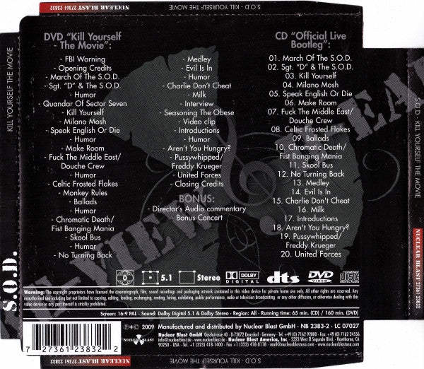 Stormtroopers Of Death ~ Kill Yourself - The Movie (Vinyl) - Djungel & Jazz