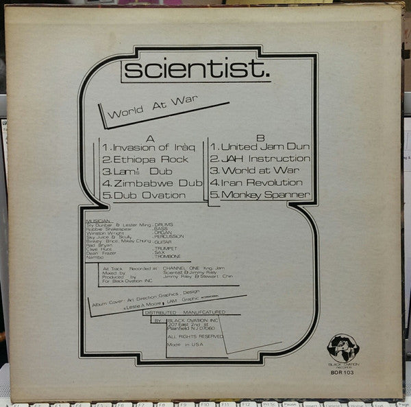 Scientist : World At War (LP, Album)