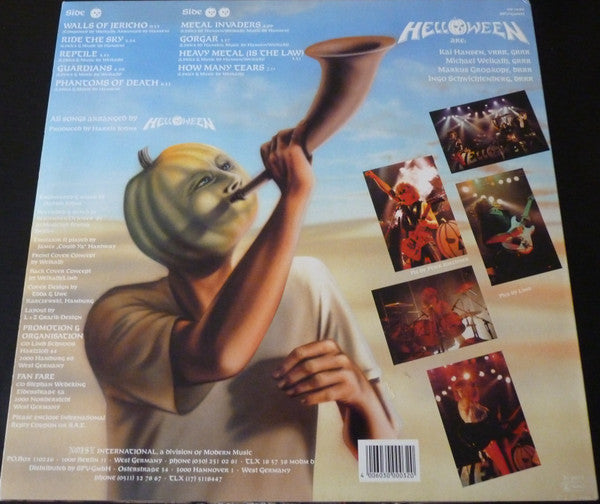Helloween ~ Walls Of Jericho (Vinyl) - Djungel & Jazz