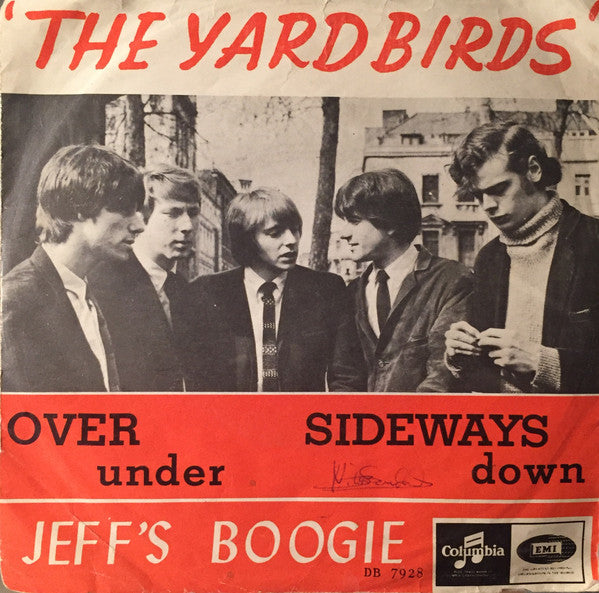 The Yardbirds ~ Over Under Sideways Down/Jeff's Boogie (Vinyl) - Djungel & Jazz