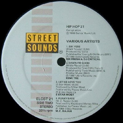Various ~ Street Sounds Hip Hop 21 (Vinyl) - Djungel & Jazz
