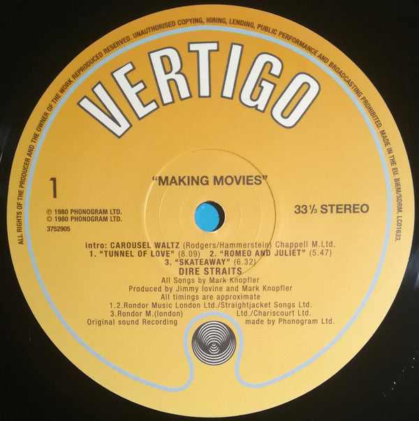 Dire Straits ~ Making Movies (Vinyl) - Djungel & Jazz