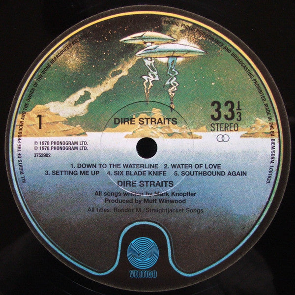 Dire Straits ~ Dire Straits (Vinyl) - Djungel & Jazz