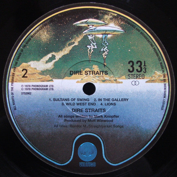 Dire Straits ~ Dire Straits (Vinyl) - Djungel & Jazz