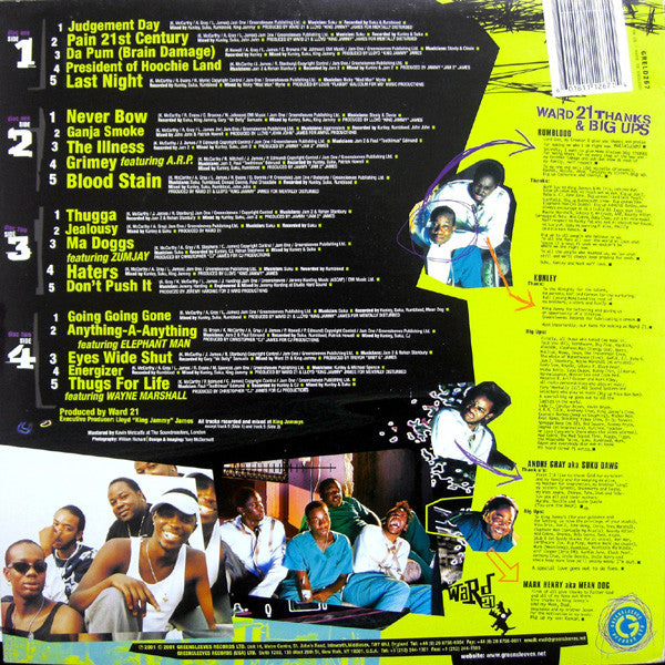 Ward 21 ~ Mentally Disturbed (Vinyl) - Djungel & Jazz