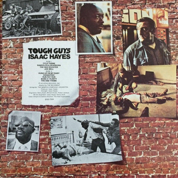 Isaac Hayes ~ Tough Guys (Music From The Soundtrack Of The Paramount Release 'Three Tough Guys') (Vinyl) - Djungel & Jazz