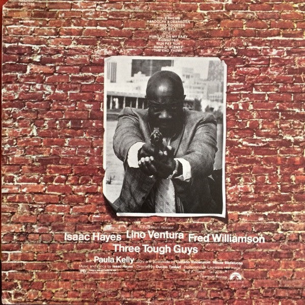 Isaac Hayes ~ Tough Guys (Music From The Soundtrack Of The Paramount Release 'Three Tough Guys') (Vinyl) - Djungel & Jazz