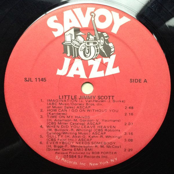 Jimmy Scott ~ Little Jimmy Scott (Vinyl) - Djungel & Jazz
