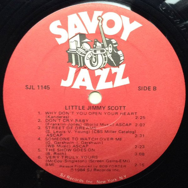 Jimmy Scott ~ Little Jimmy Scott (Vinyl) - Djungel & Jazz