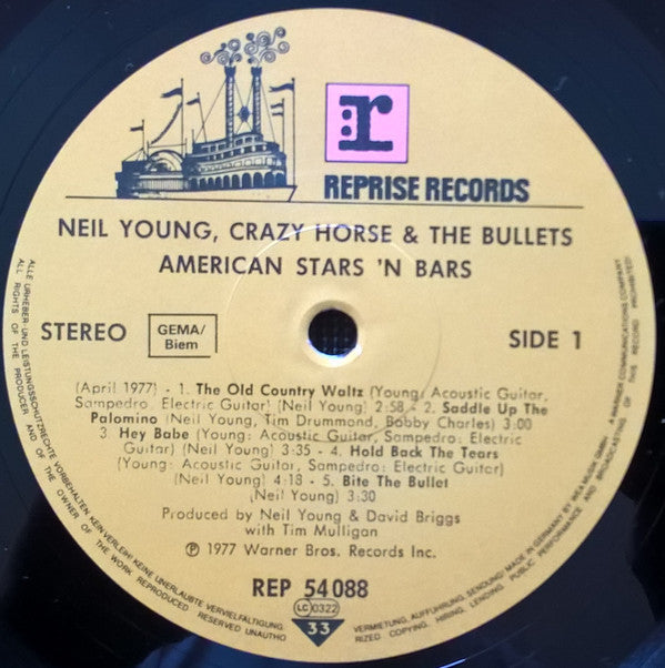 Neil Young ~ American Stars 'n Bars (Vinyl) - Djungel & Jazz