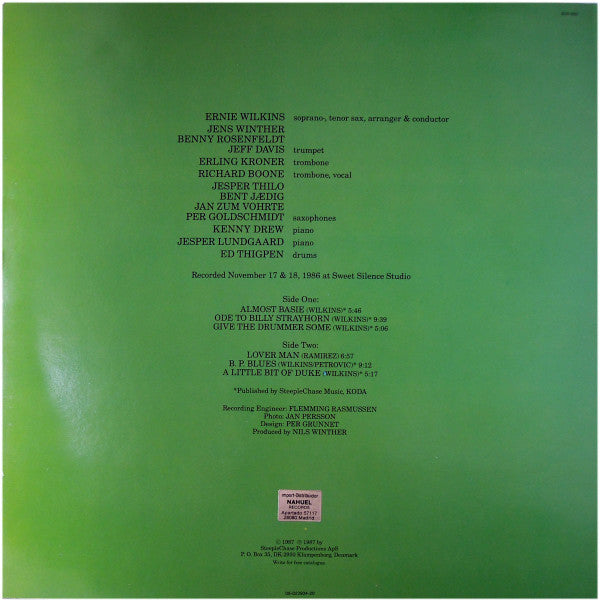 Ernie Wilkins Almost Big Band ~ On The Roll (Vinyl) - Djungel & Jazz