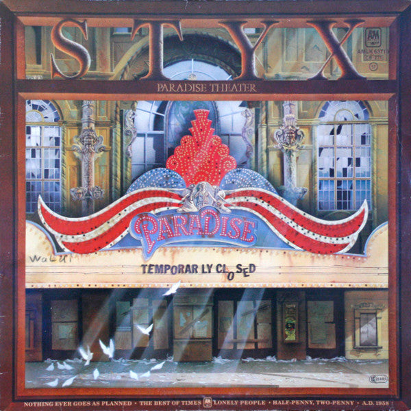 Styx ~ Paradise Theatre (Vinyl) - Djungel & Jazz
